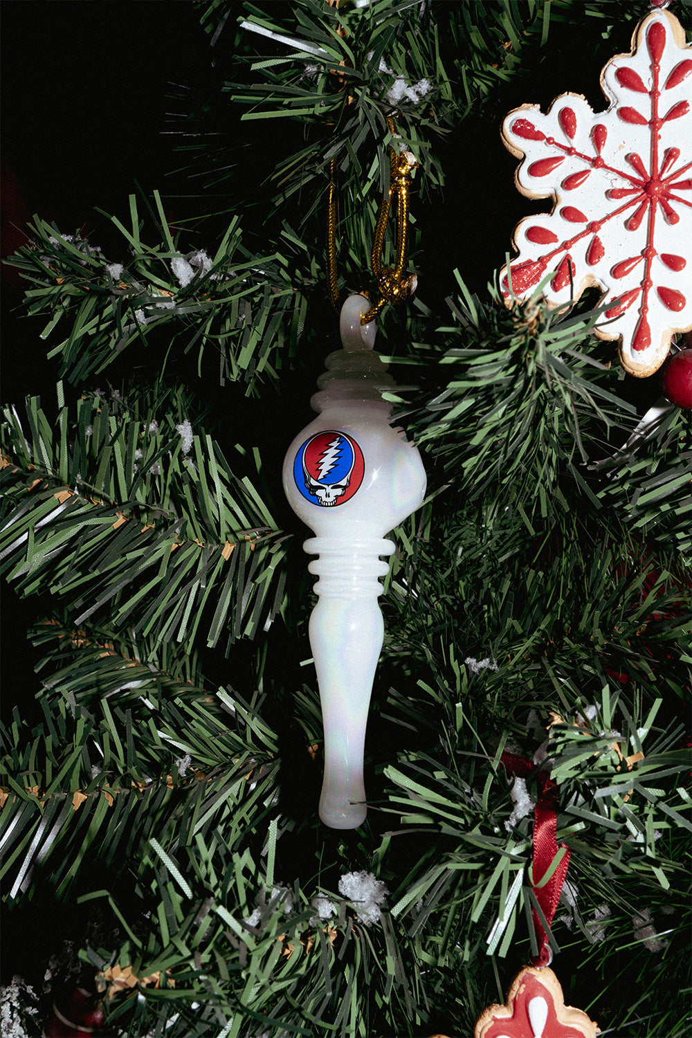 6" Holiday Ornament Hand Pipe