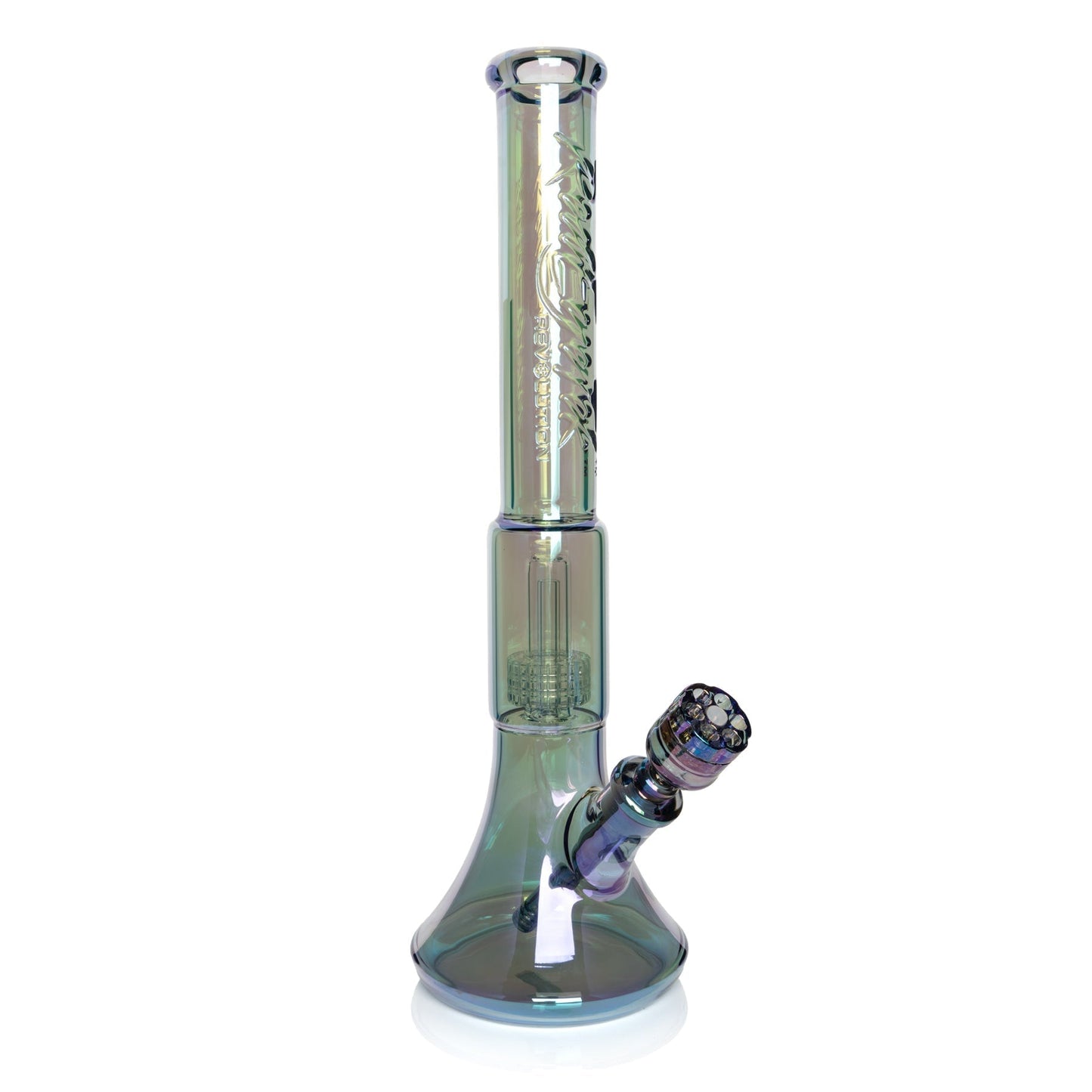 19" 7mm Thick Terminator Revolution Dual Chamber Water Pipe