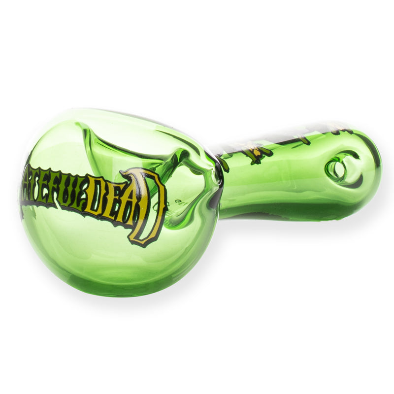4.5" Green Terrapin Spoon Hand Pipe