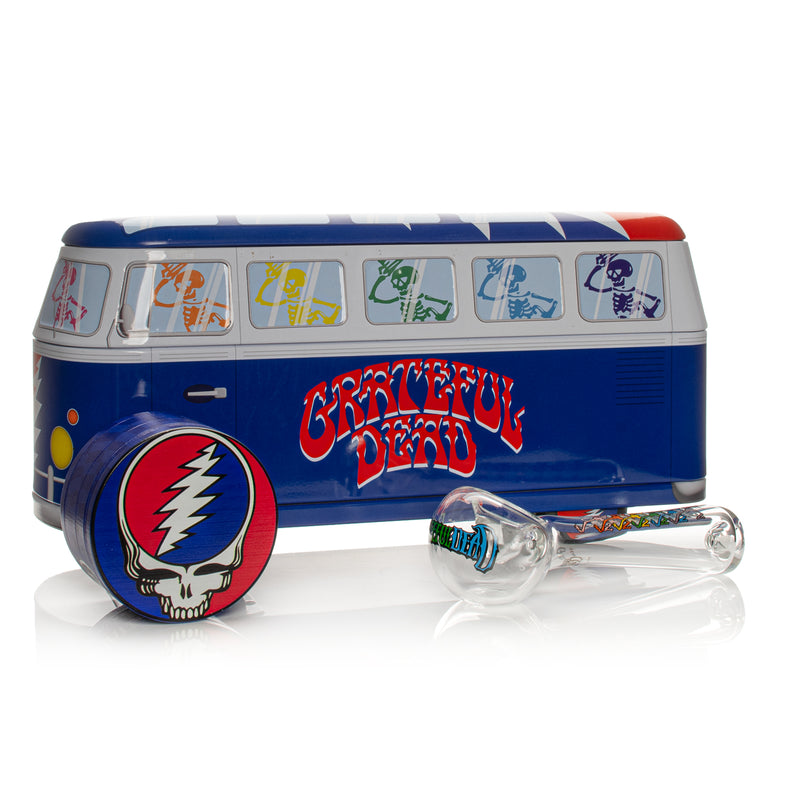 Dancing Skeleton Collectible Bus Set