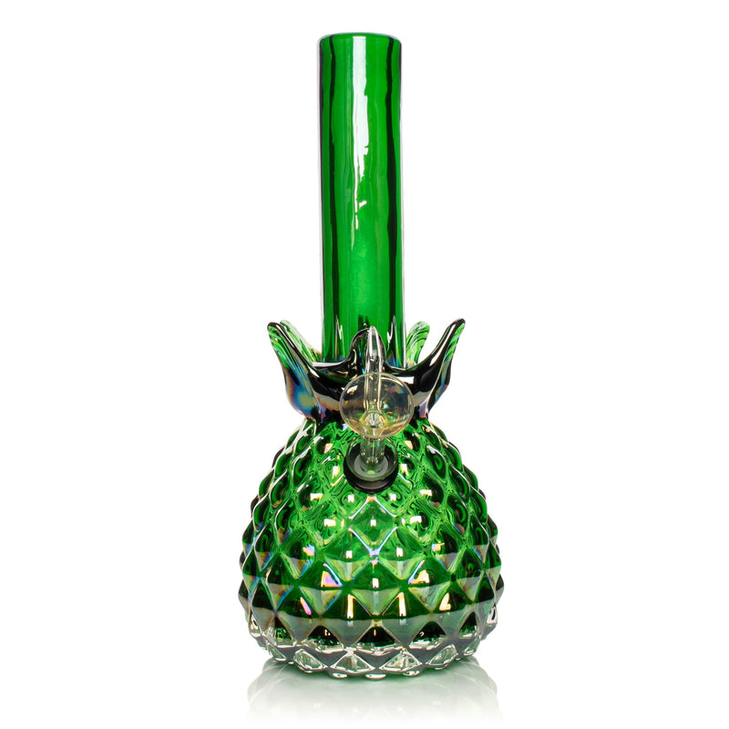 10" Platinum Metallic Pineapple Water Pipe