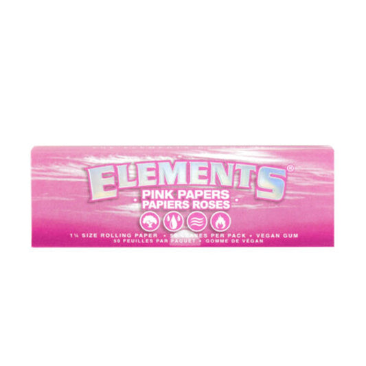 1¼ Pink Rolling Papers (Display of 25)