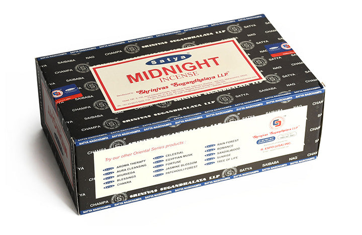 Midnight Incense (12 Packs of 15g)