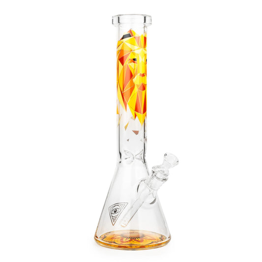 15" Lion Beaker Tube