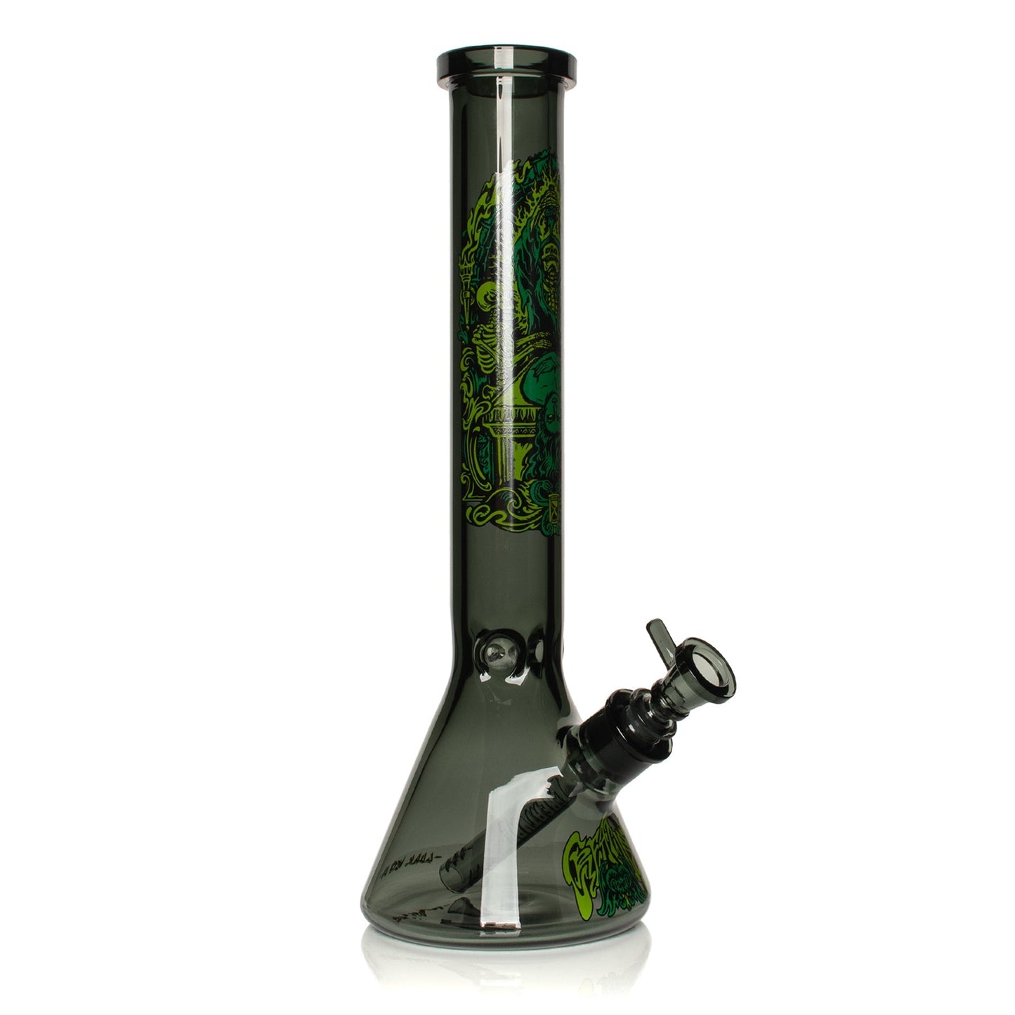 15" 7mm Thick Sacrifice Beaker Base Water Pipe