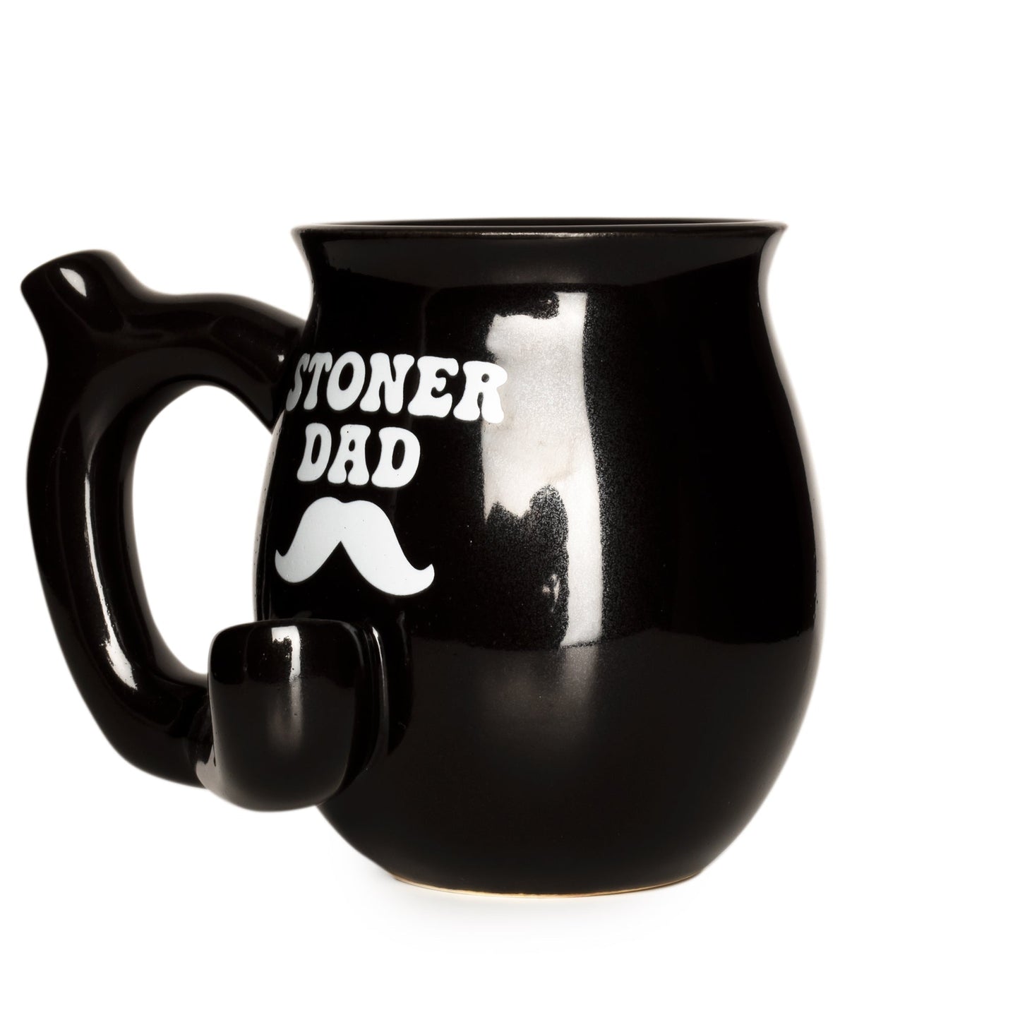 Moustache Stoner Dad Mug Pipe