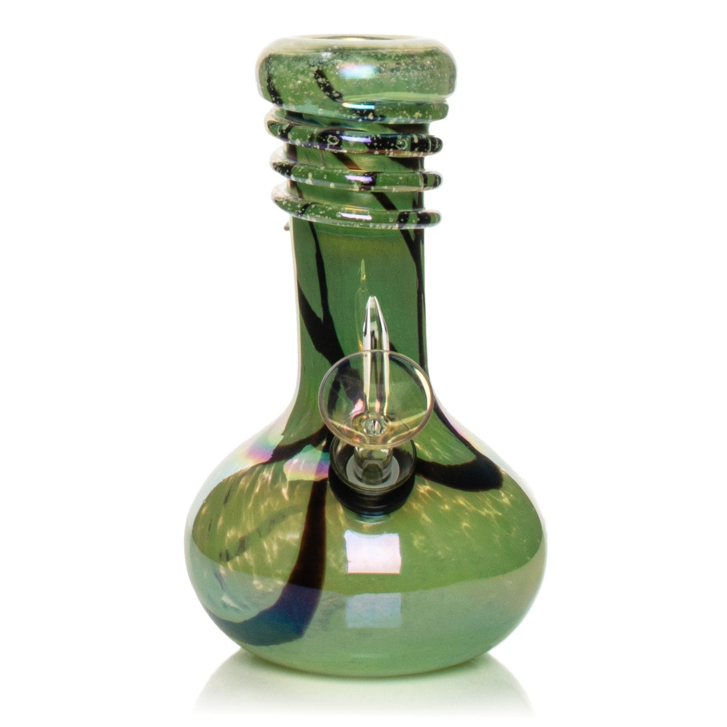 7" Glow-in-the-Dark Bubble Base Water Pipe