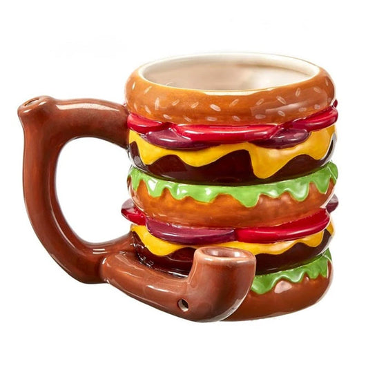 Cheeseburger Mug Pipe