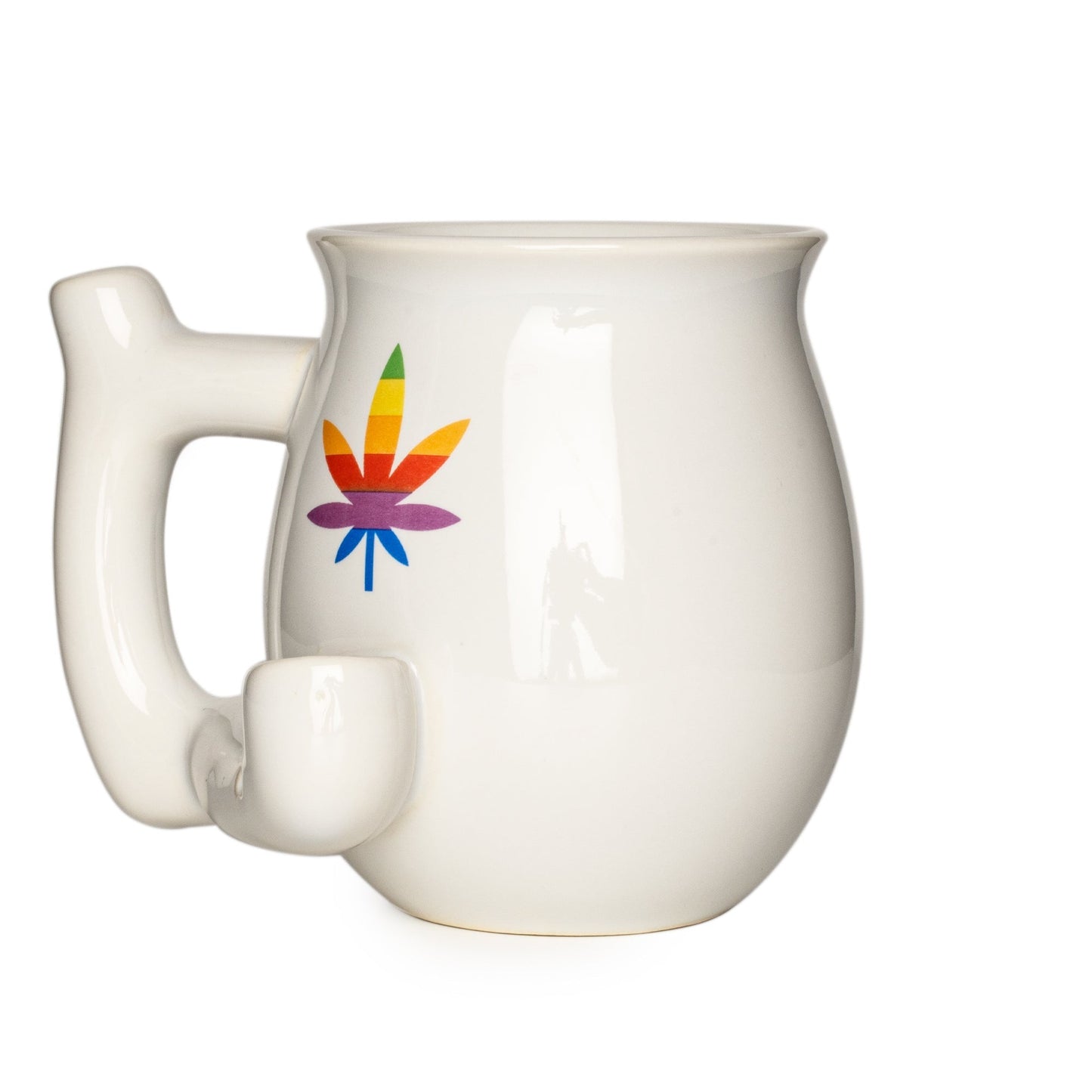 Rainbow Leaf Mug Pipe