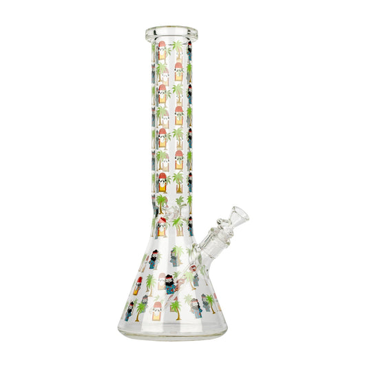 15" Weekday Beaker Base Water Pipe