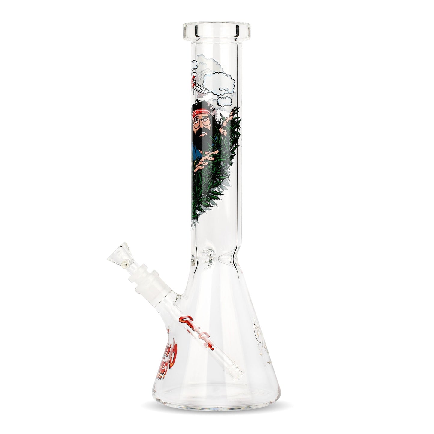 15" Fields of Green Beaker Tube