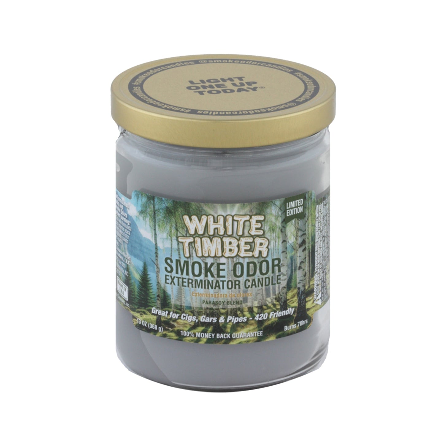 13oz White Timber Candle (Seasonal)