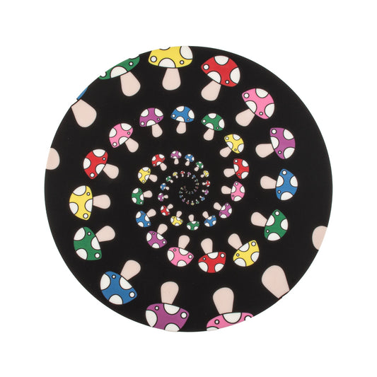 7.8" Mushroom Spiral Dab Mat