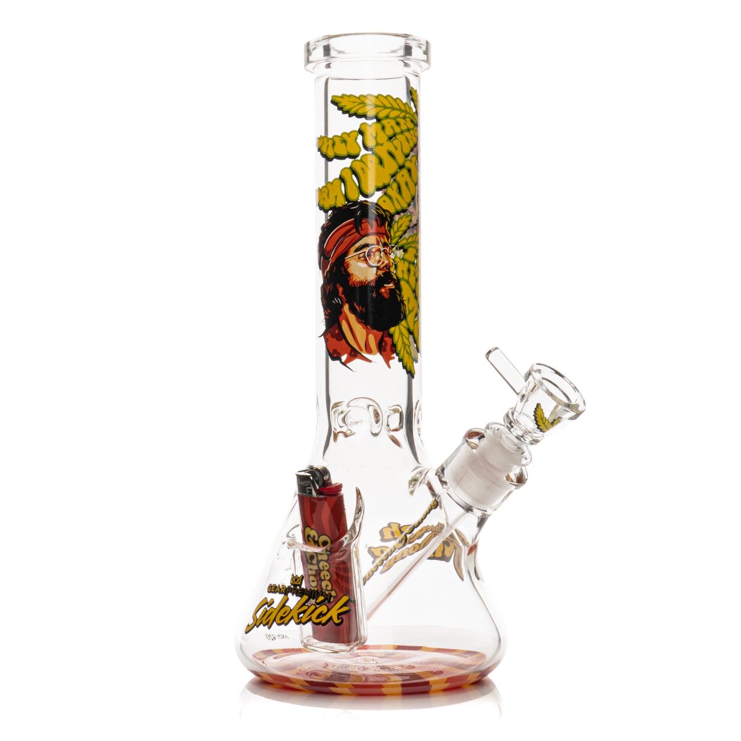 12" 7mm Thick Parked Sidekick Water Pipe (Limited Edition of 420)