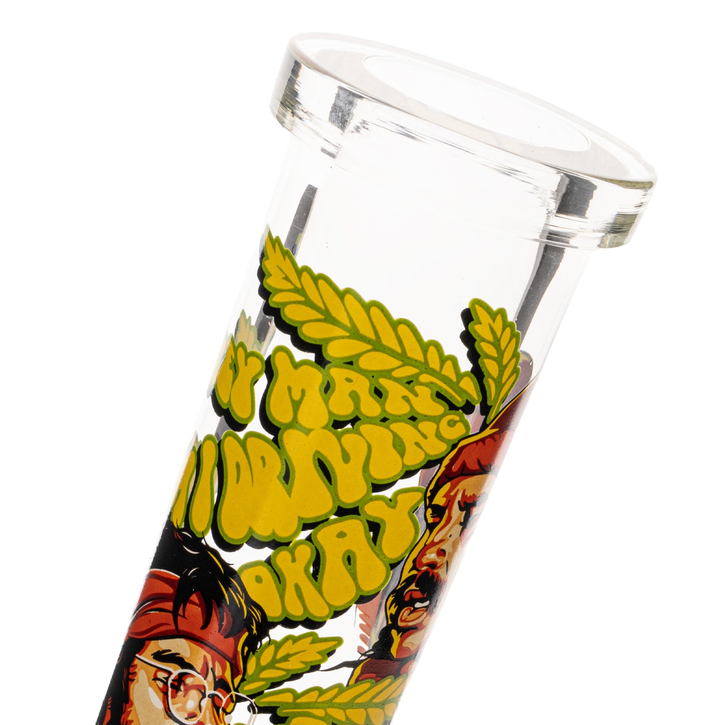 12" 7mm Thick Parked Sidekick Water Pipe (Limited Edition of 420)