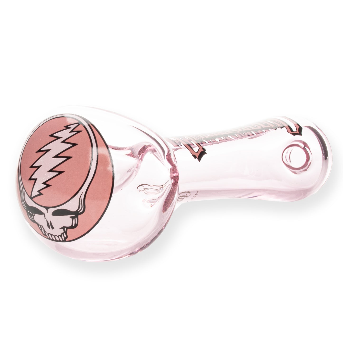 4.5" Pink Steal Your Face Spoon Hand Pipe