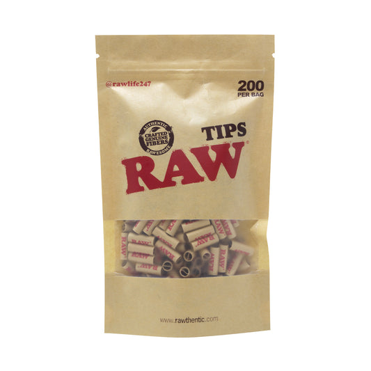 Pre-Rolled Unbleached Rolling Tips (Pack of 200)