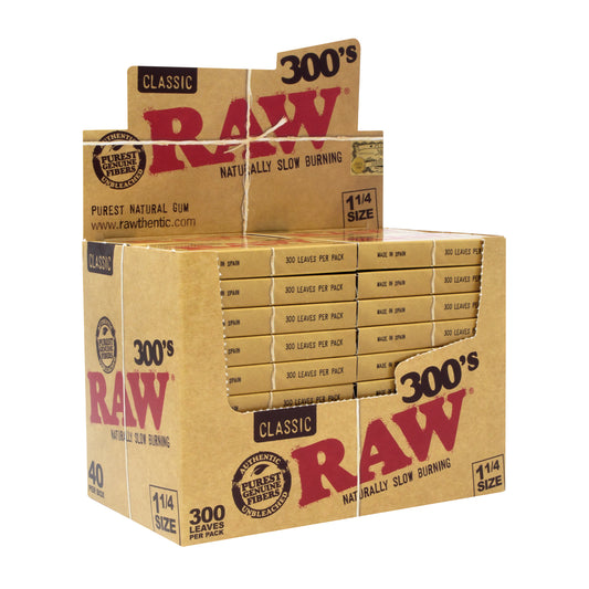 1¼ Classic 300's Rolling Papers (Display of 40)