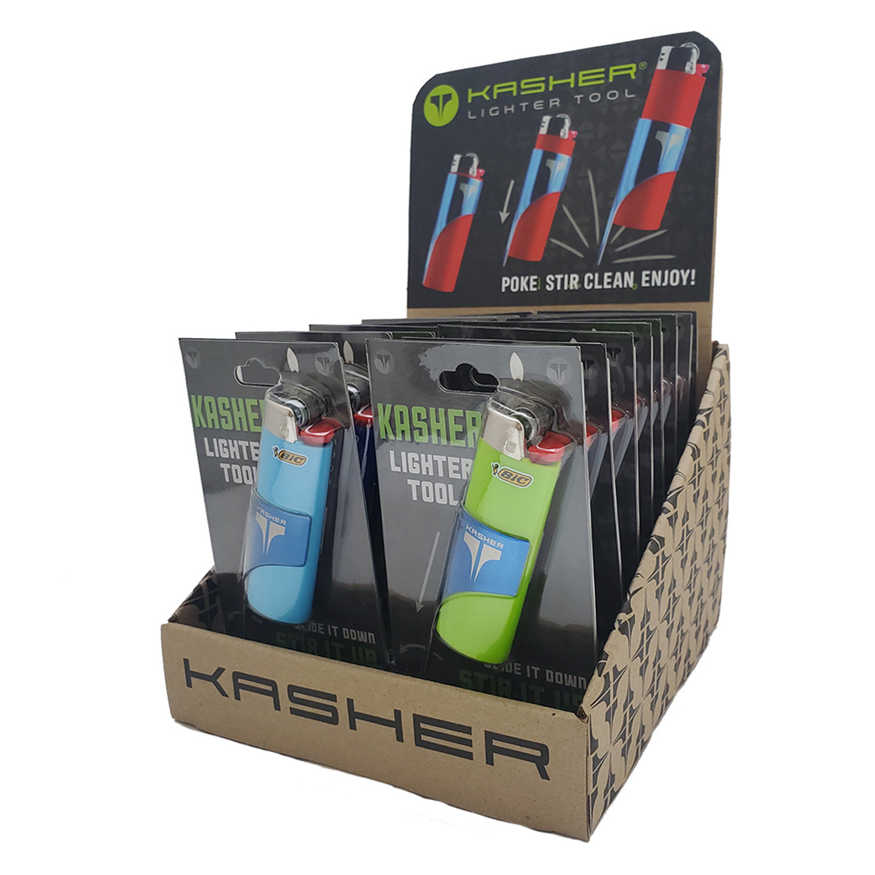 Kasher Classic W/Lighter (Display of 18)