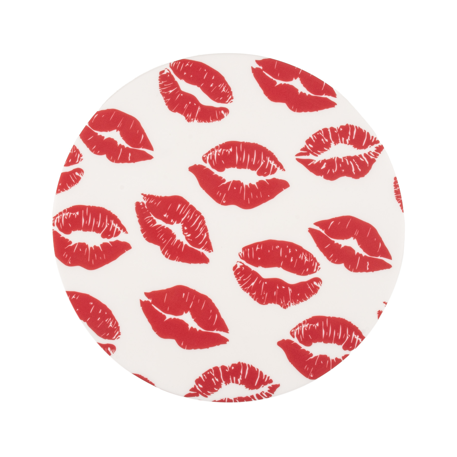 7.8" Lips Dab Mat