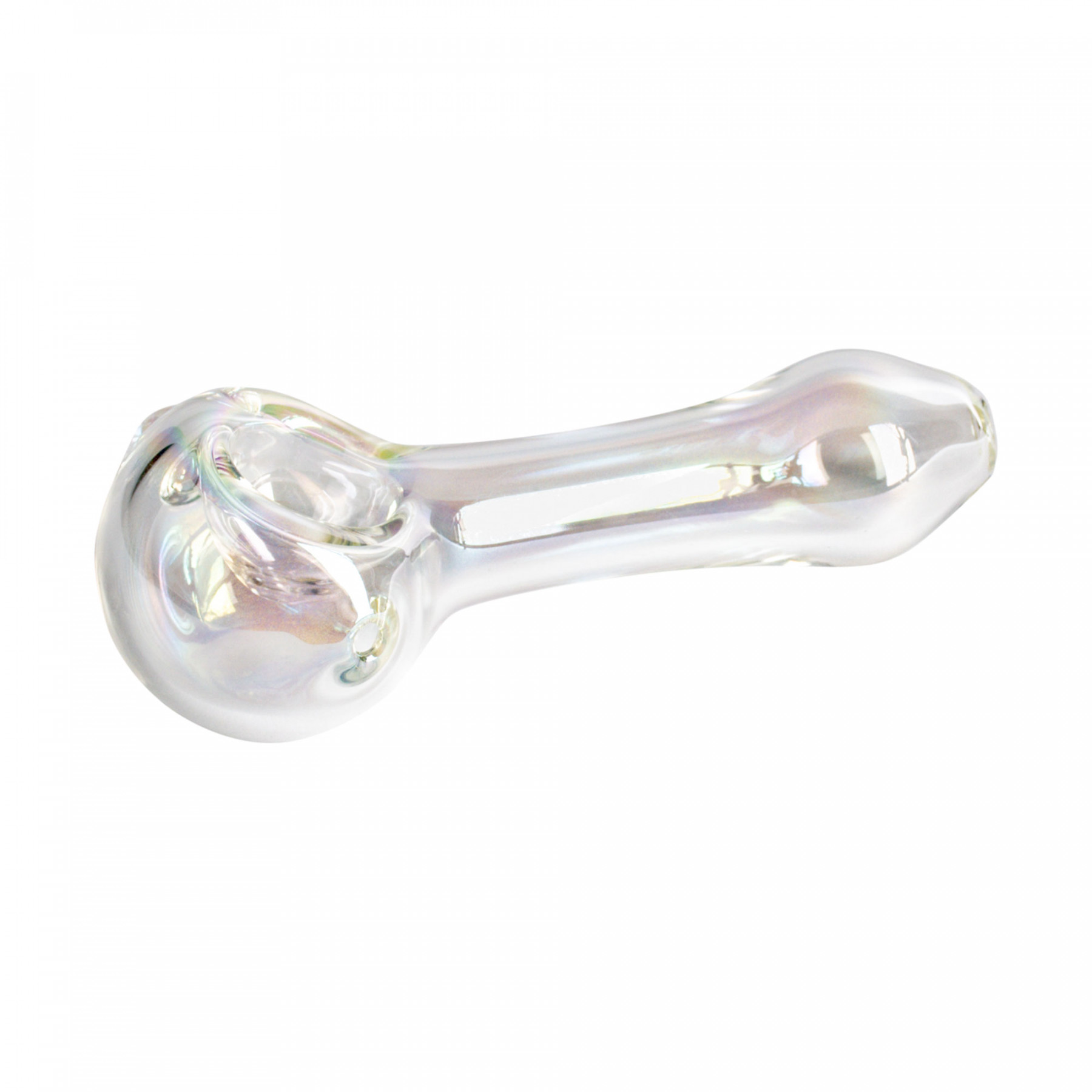 4" Iridescent Large Spoon Hand Pipe