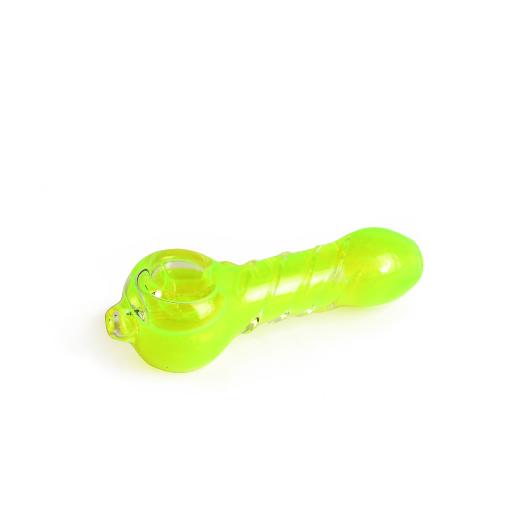 4.5" Glow Twist Hand Pipe