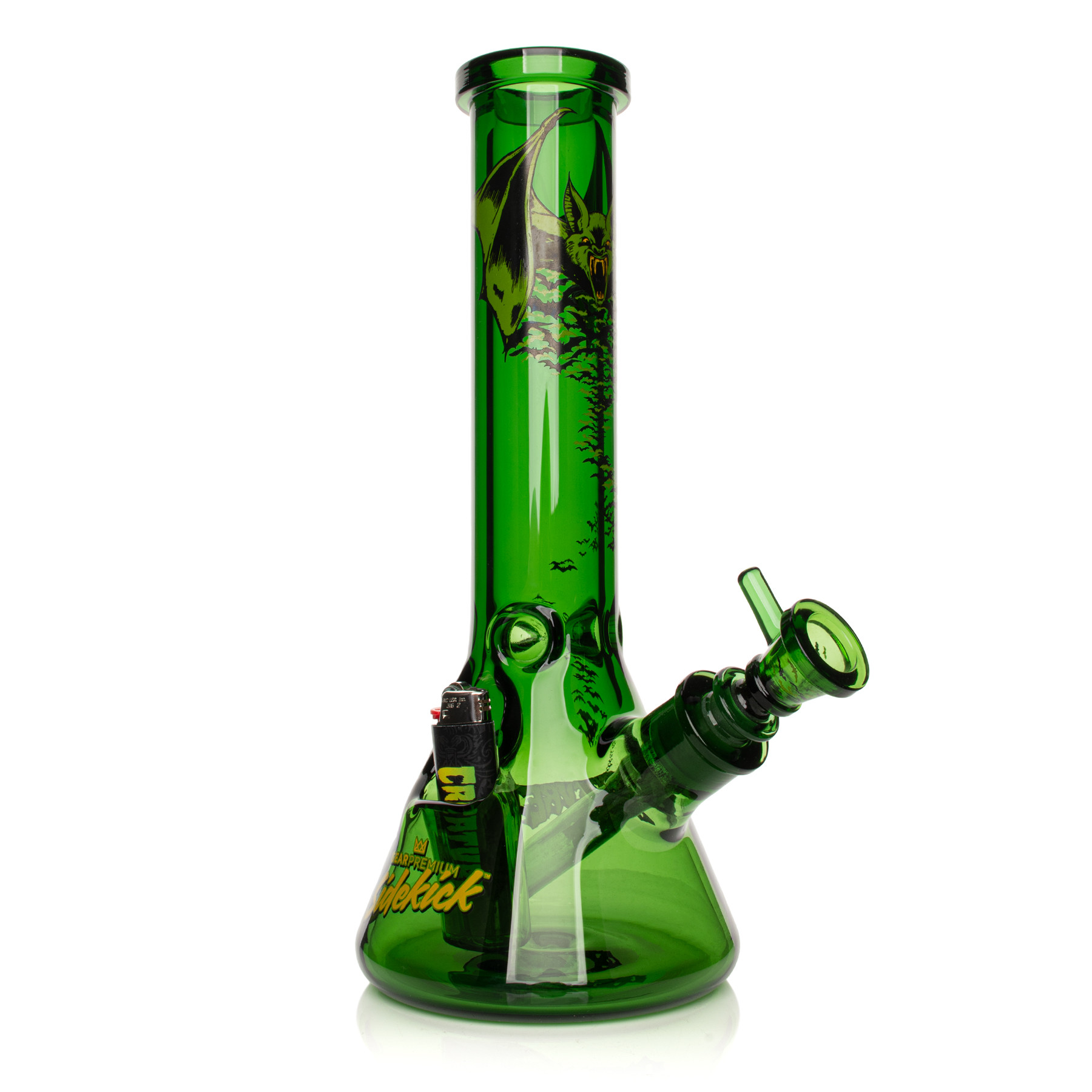 12" 7mm Thick Bats Sidekick Water Pipe (Limited Edition of 420)