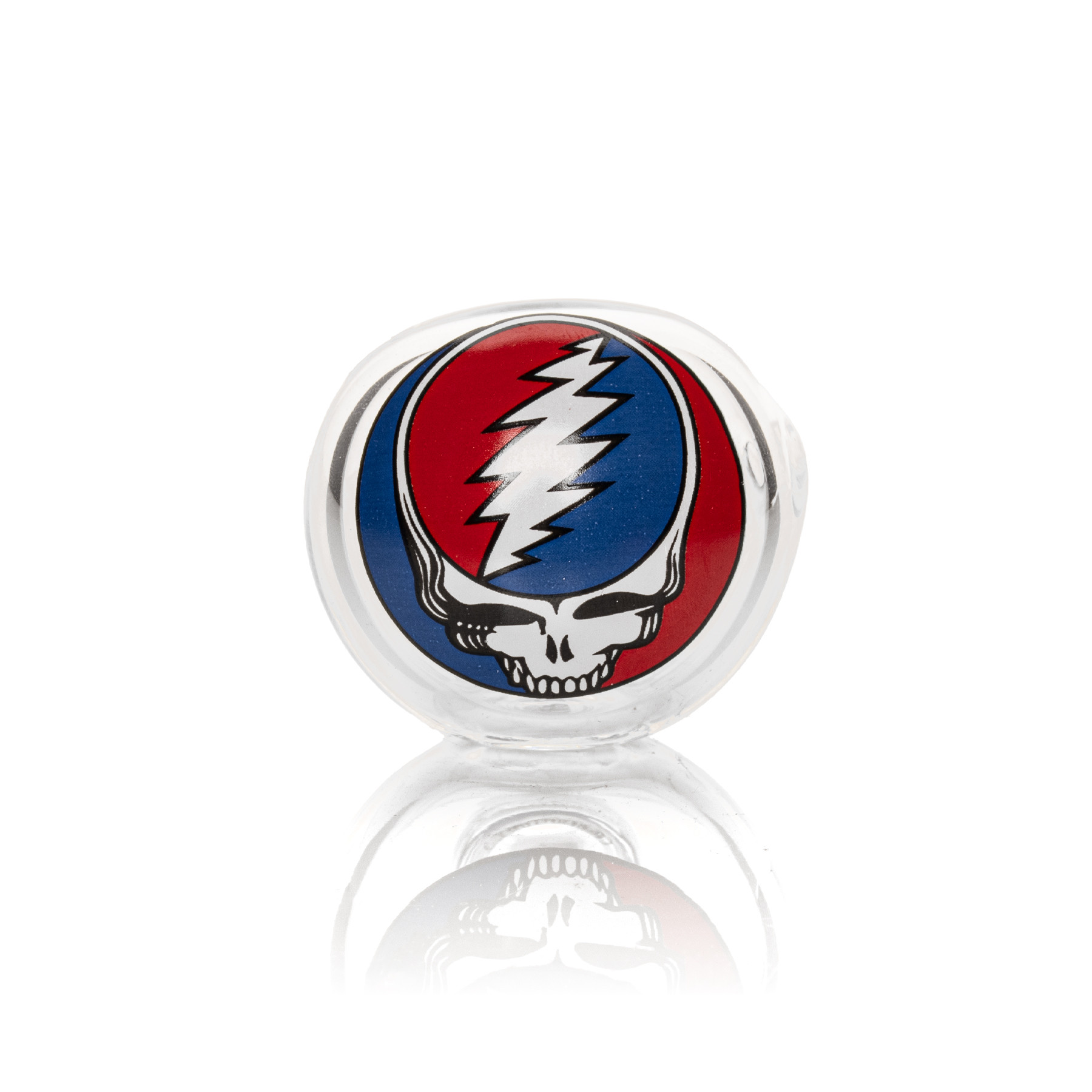 4.5" Steal Your Face Spoon Hand Pipe in Collectible Tin