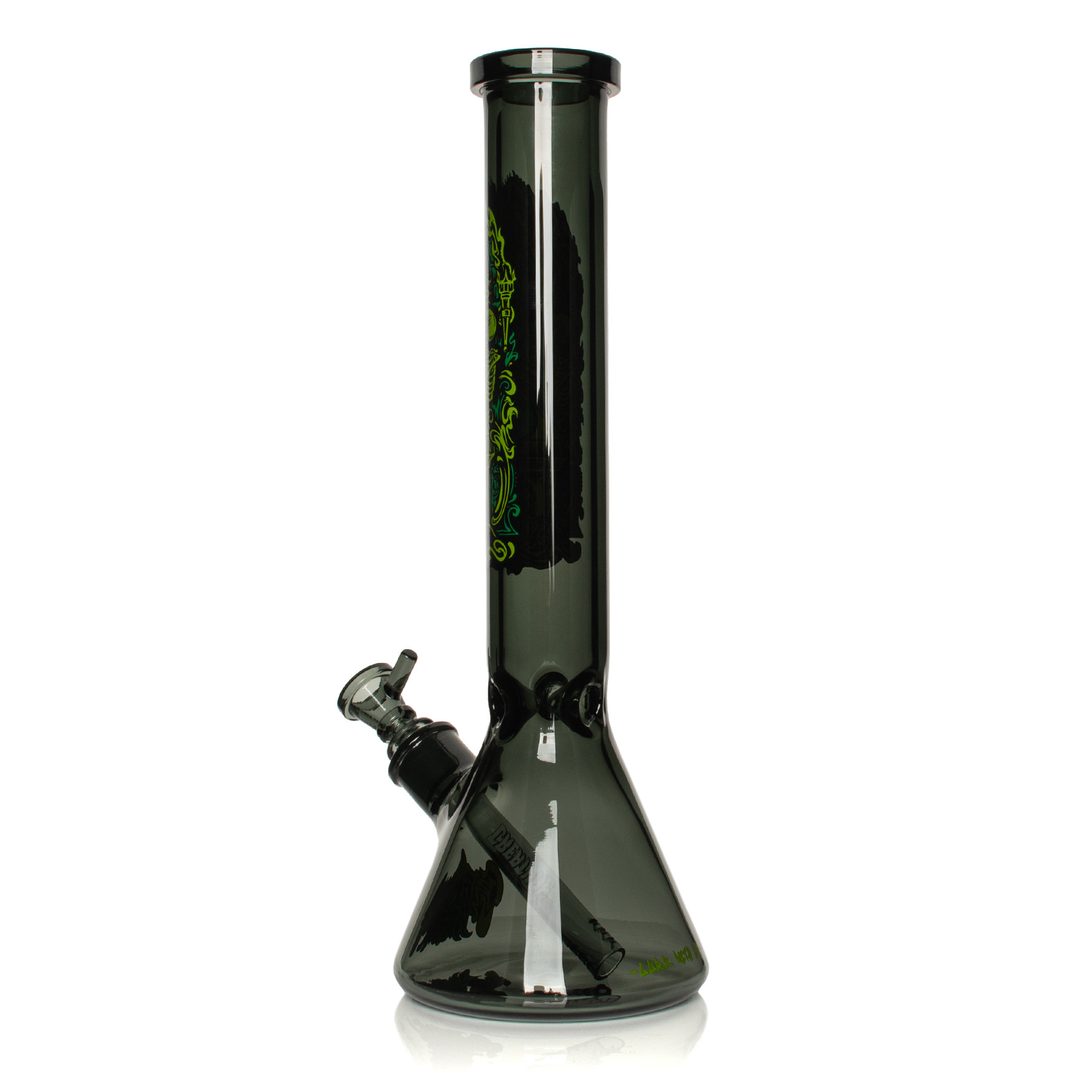 15" 7mm Thick Sacrifice Beaker Base Water Pipe