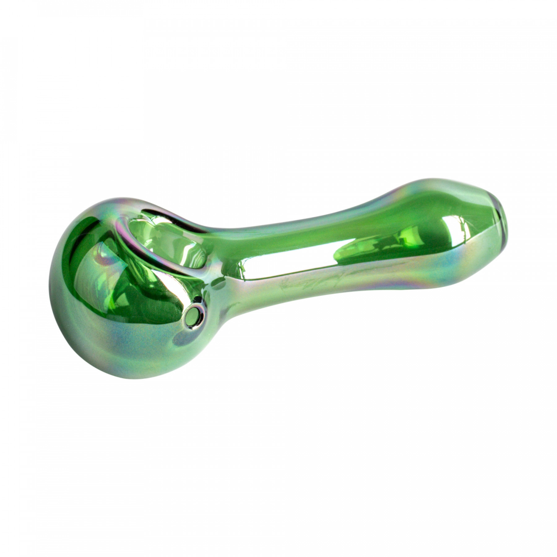 4" Iridescent Large Spoon Hand Pipe