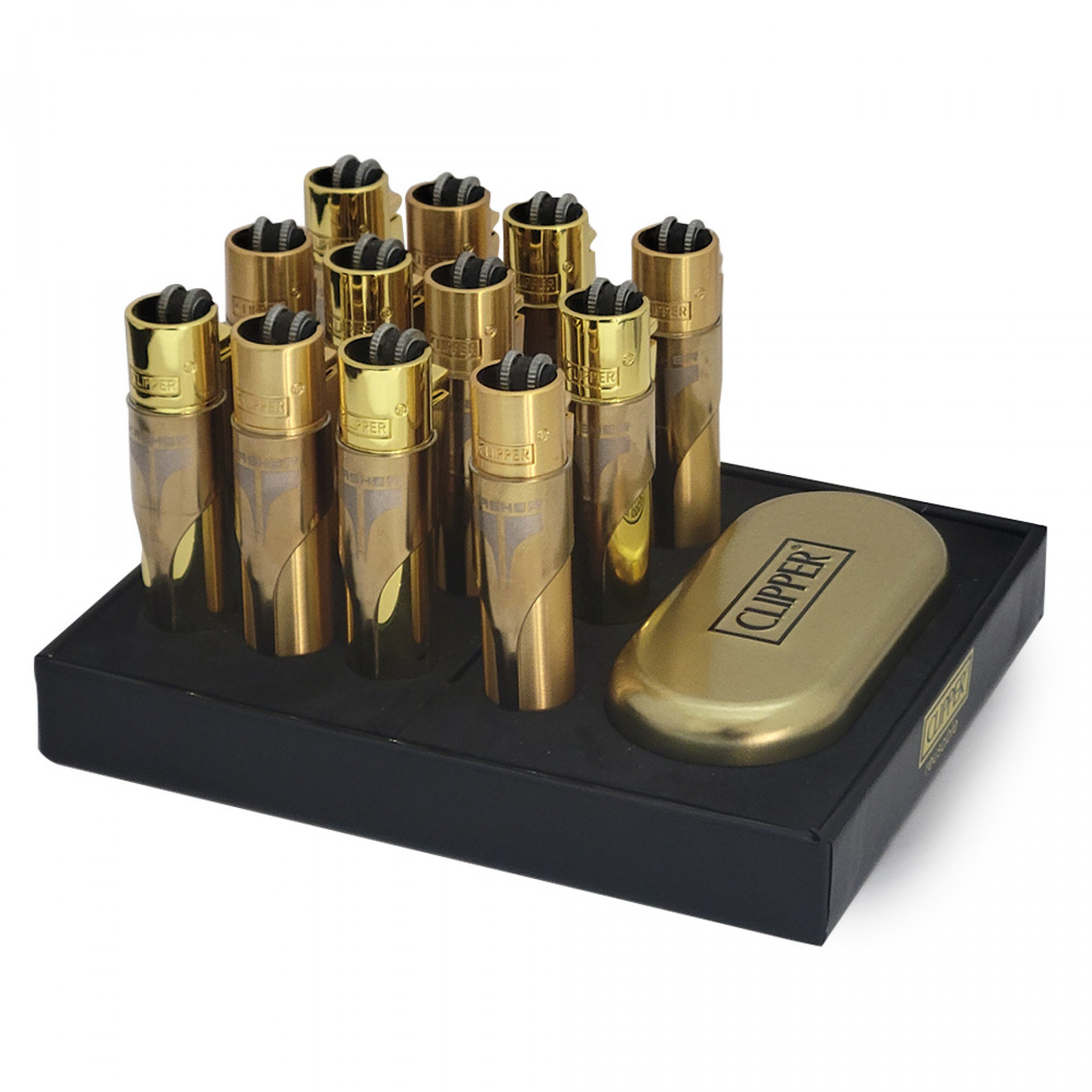 Kasher 360 Metallic Gold W/Lighter (Display of 12)