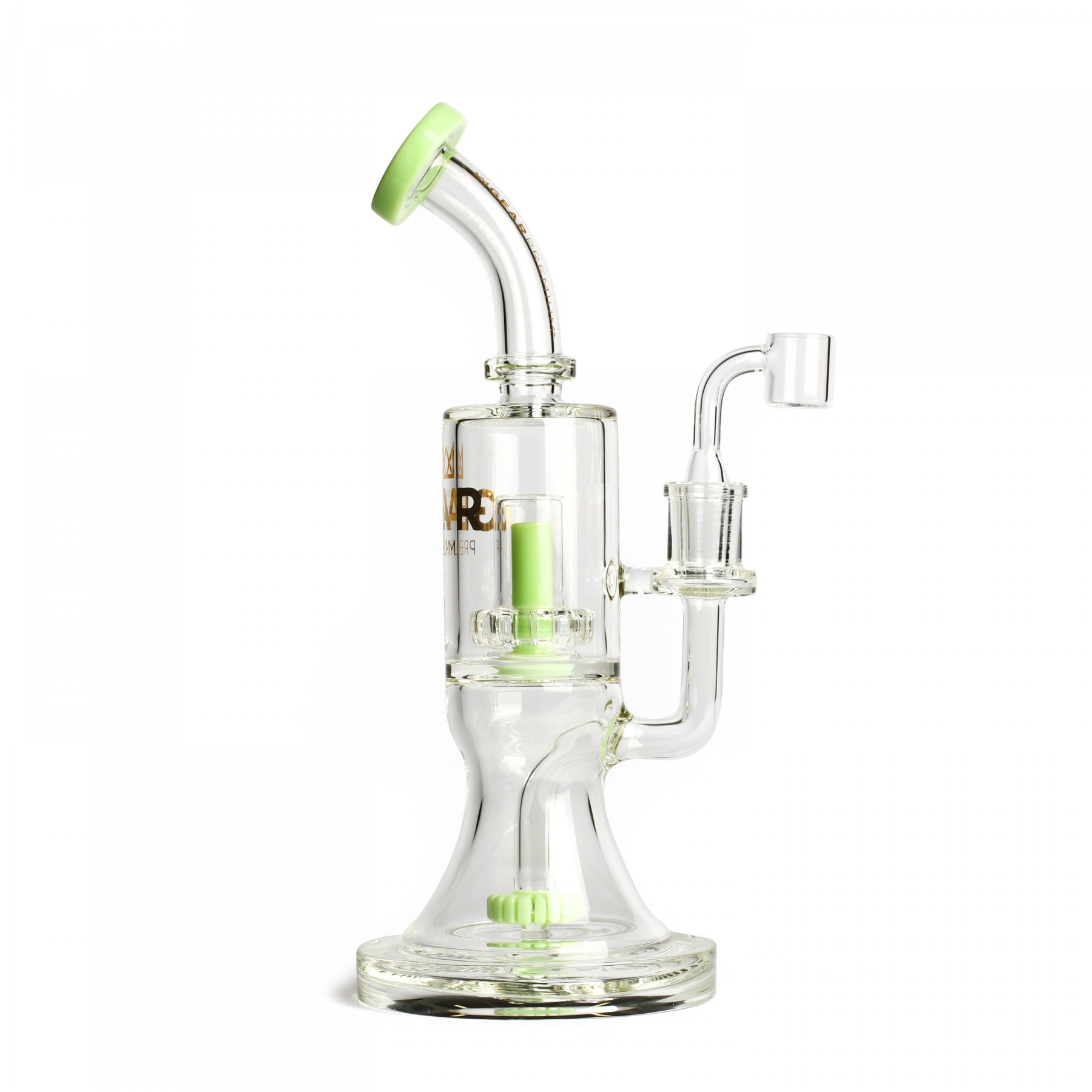 8" Ethereal Dual Chamber Concentrate Bubbler