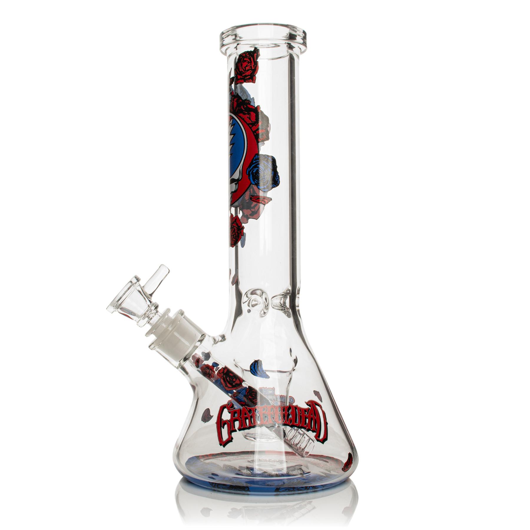 12" 7mm Thick Steal Your Face Sidekick Water Pipe (Limited Edition of 420)