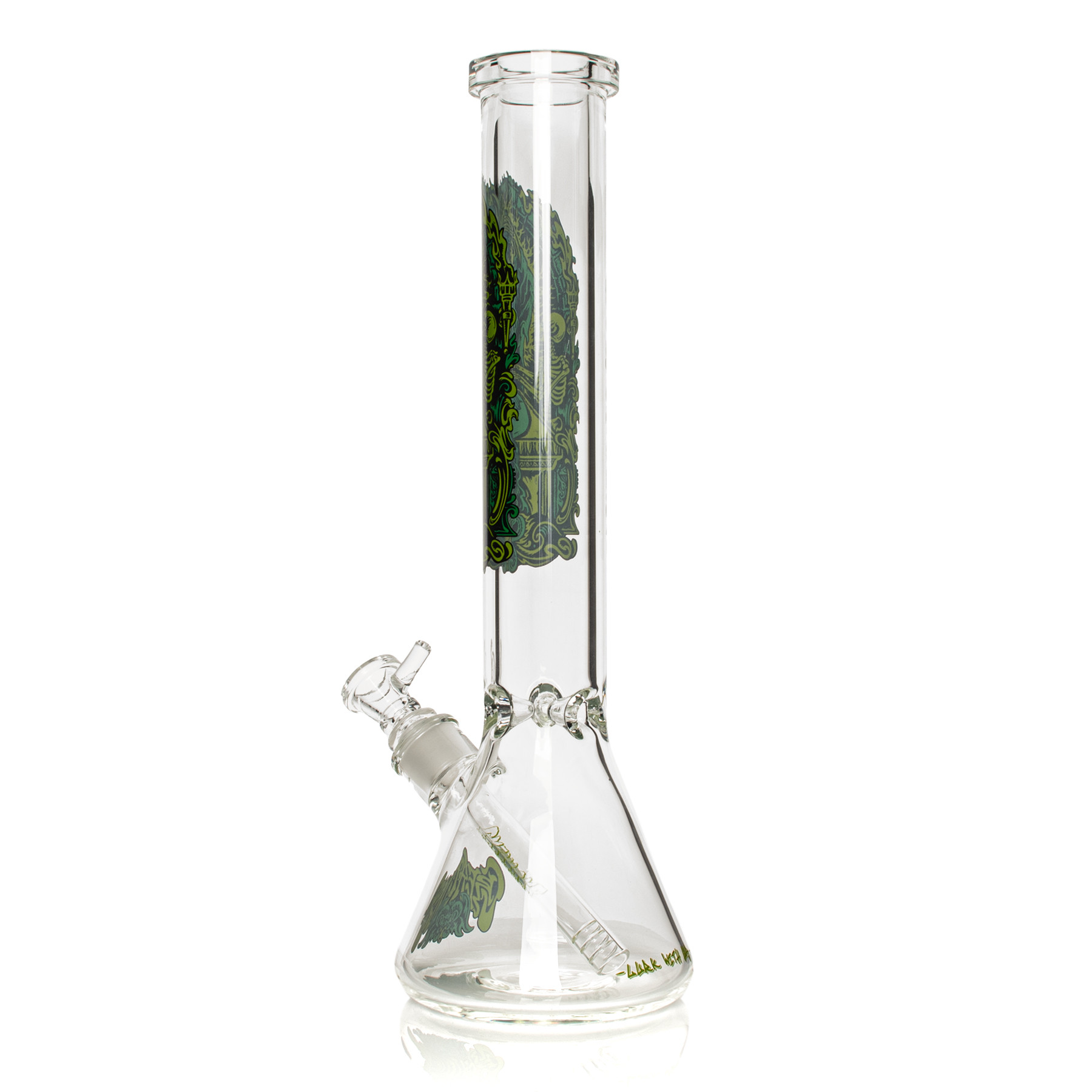 15" 7mm Thick Sacrifice Beaker Base Water Pipe